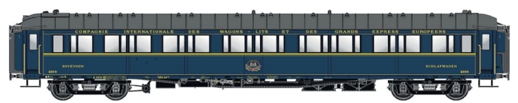 L.S. Models LS49142 - H0 - Schlafwagen WL SG, CIWL, Ep. III